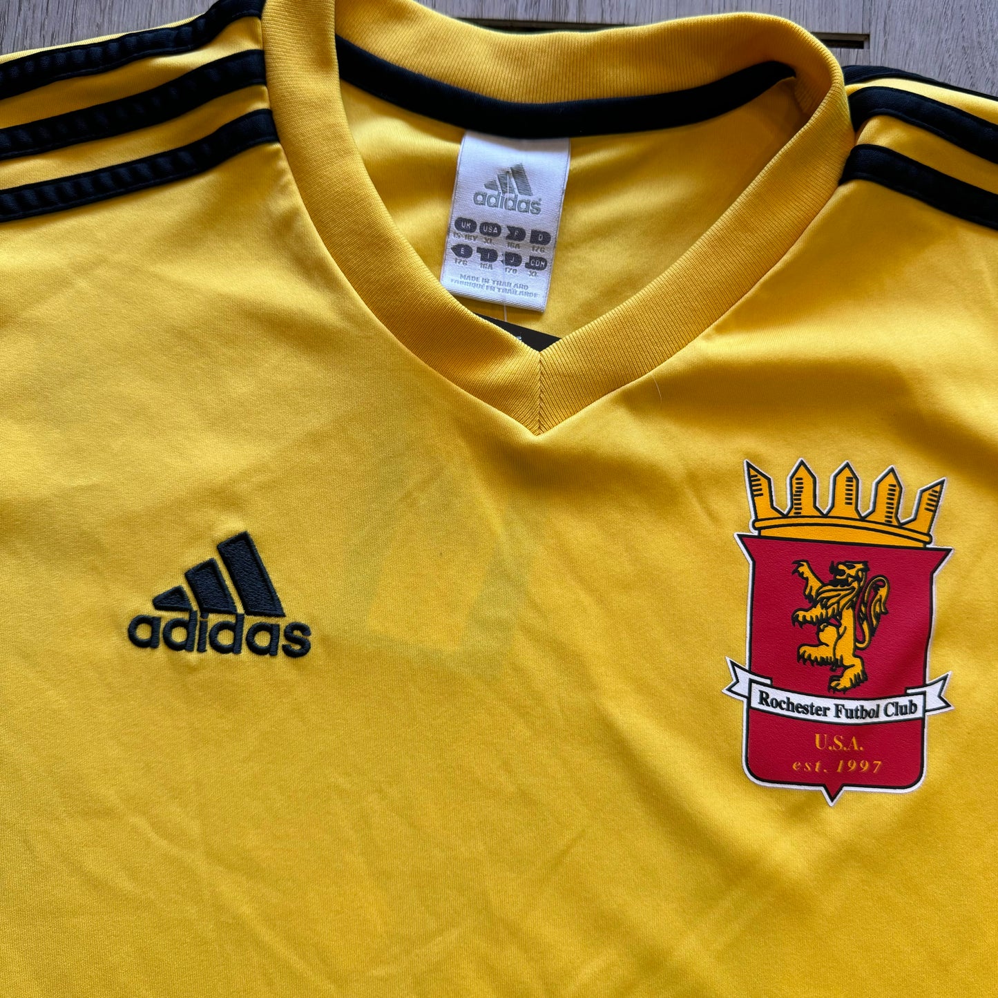 Adidas Rochester Futbol Club Soccer Jersey