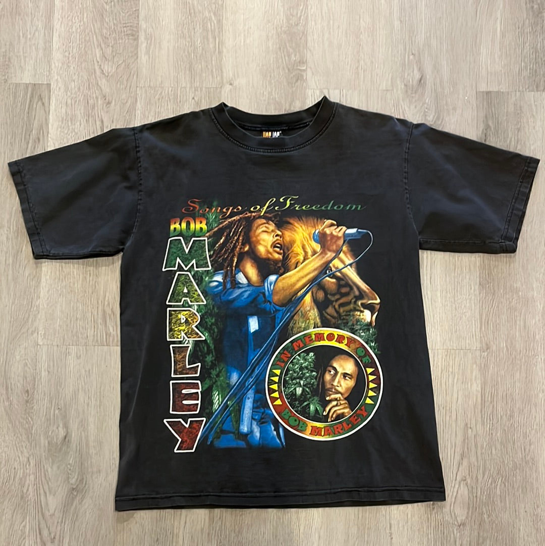 Vintage Bob Marley Double Sided 90s Vintage T-Shirt