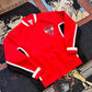 Men’s Red Chicago Bulls 1996/97 Authentic Full- Snap Warmup Jacket