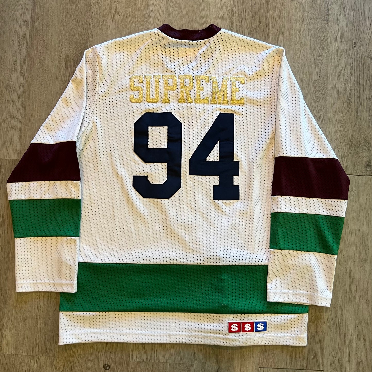 Supreme Ankh Hockey Jersey White - Preowned