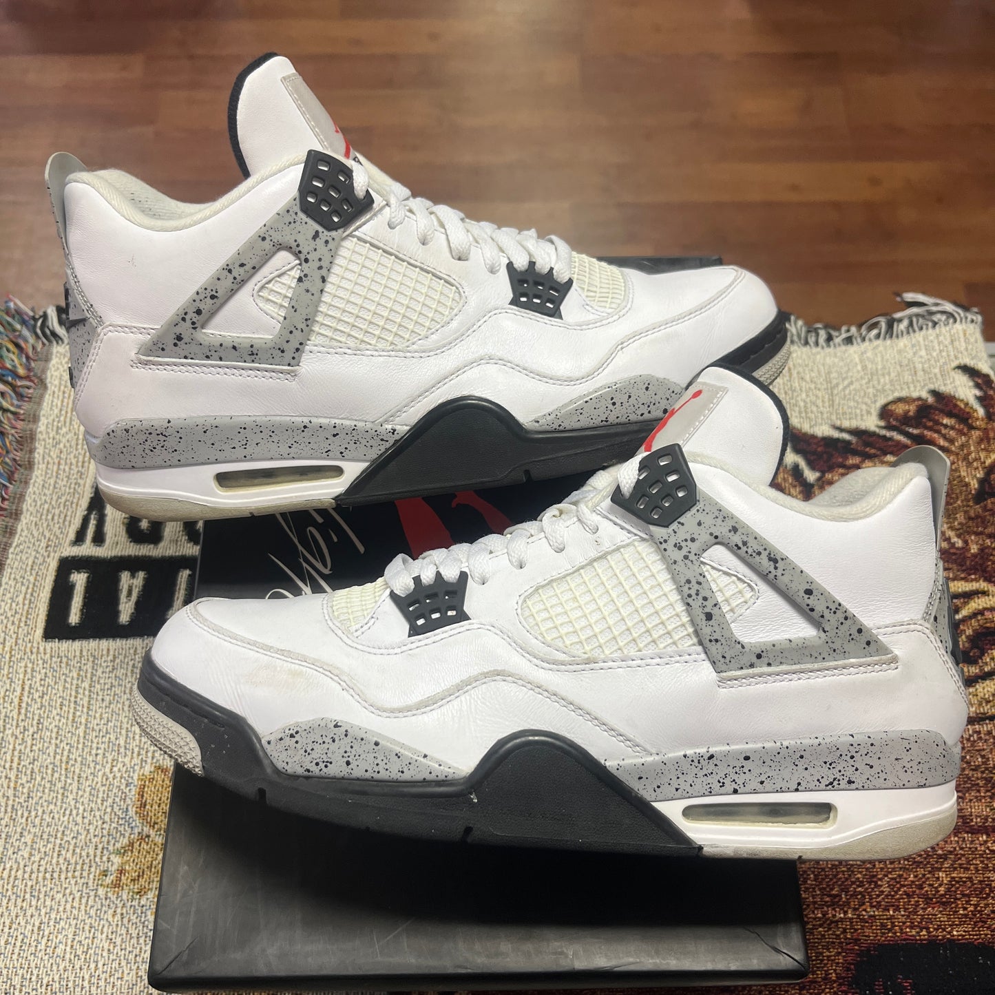 Jordan 4 Retro White Cement (2016) - Preloved
