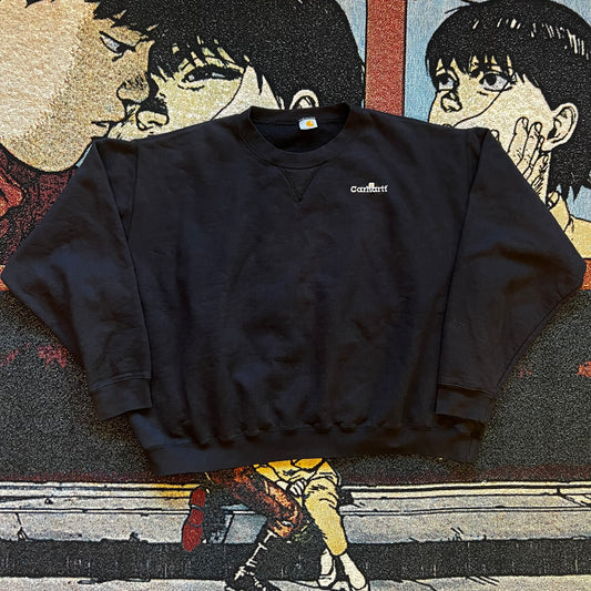 Vintage Black Carhartt Crewneck