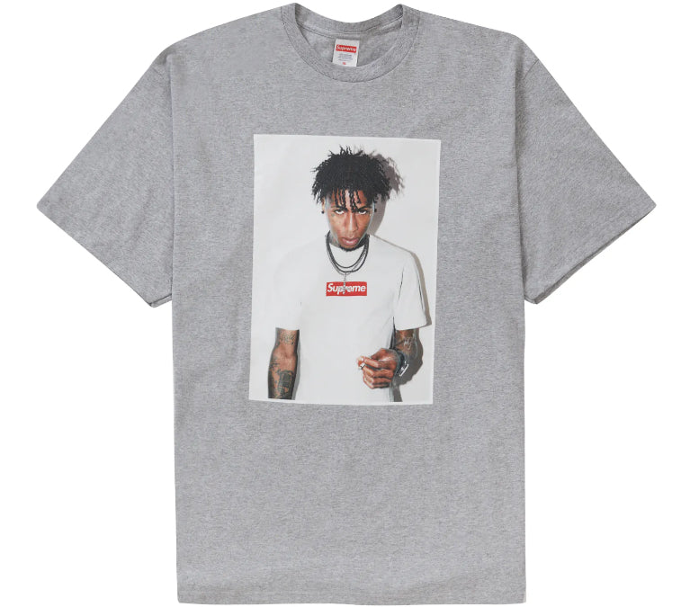 Supreme NBA Youngboy Tee Heather Grey