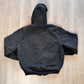 MEN'S INSULATED ACTIVE JACKET LOOSE FIT - WASHED Vintage black Carhartt jacket