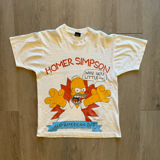 Vintage Homer Simpson Angry Tee