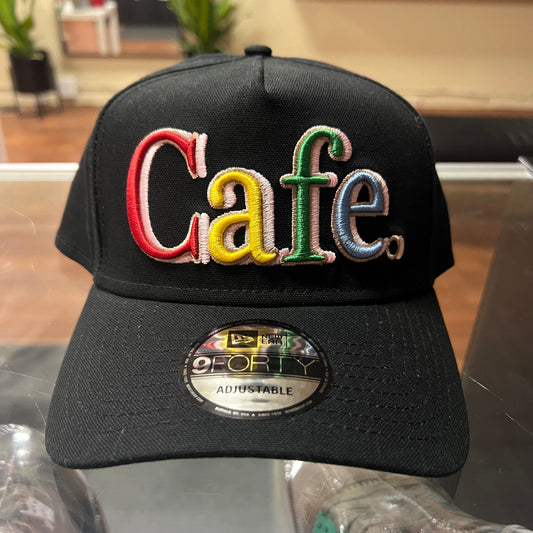 Cafe New Era Trucker Hat (Black Coffee)