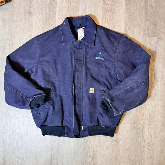 Carhartt Fire resistant Blue Jacket