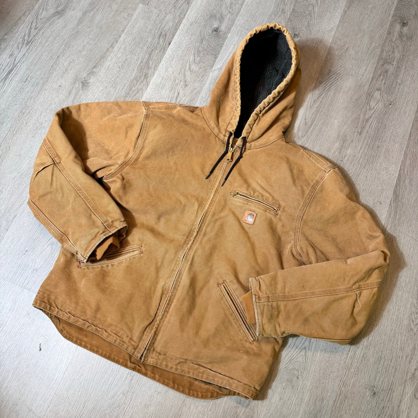 Vintage Carhartt tan jacket