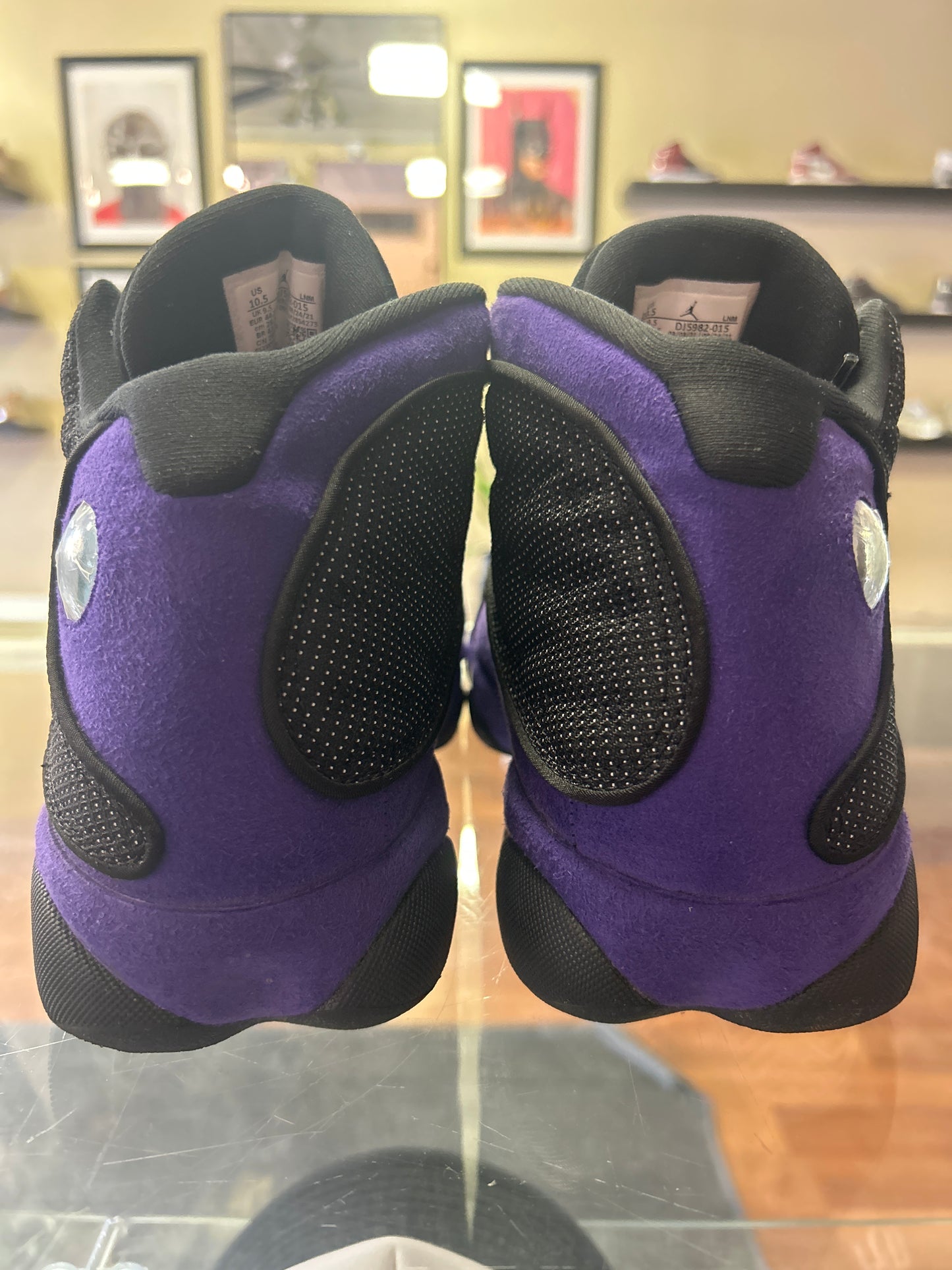 Jordan 13 Retro Court Purple - Preloved