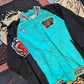 Men’s Turquoise Vancouver Grizzlies 1995-96 Authentic Full Snap Warmup Jacket