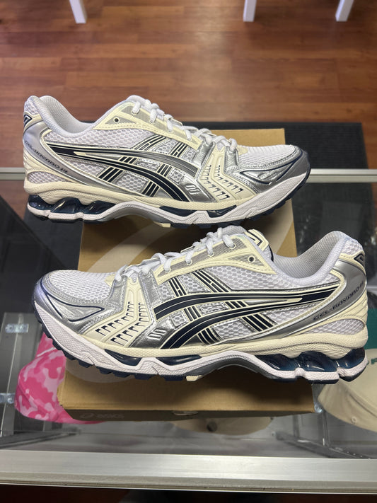 ASICS Gel-Kayano 14 White Midnight (Women's) - Preloved