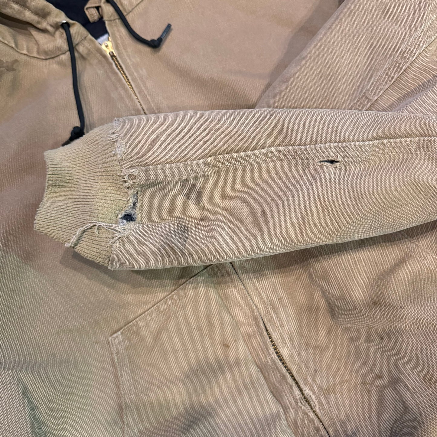 Carhartt Dark khaki Distressed Jacket