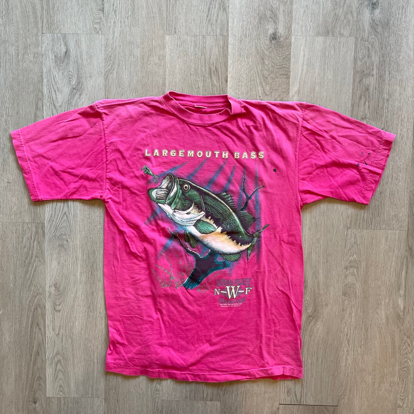 Vintage Large Mouth bass tee shirt