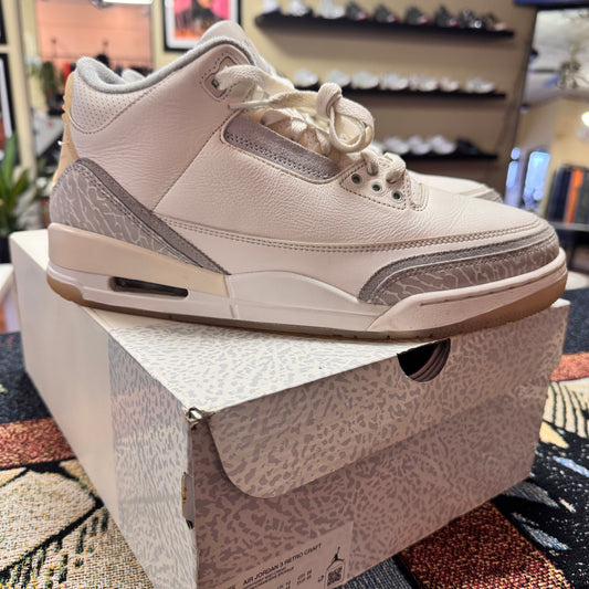 Jordan 3 Retro Craft Ivory - Preloved