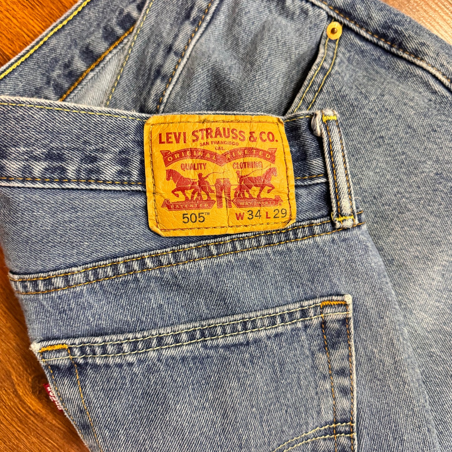 Vintage Levi’s 505 Light Wash