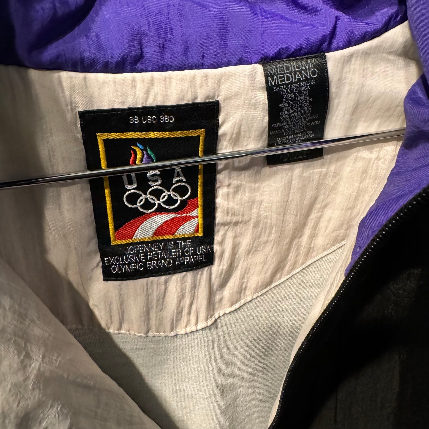 Vintage USA Olympic Full Zip Jacket