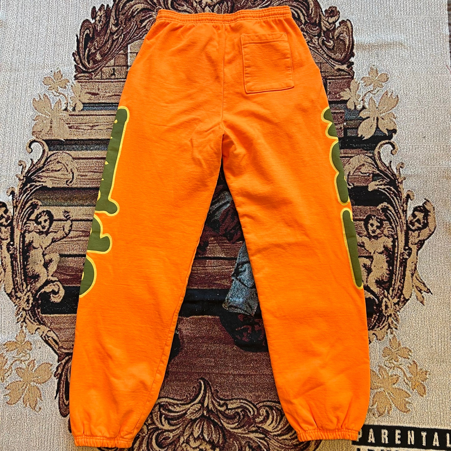 Sp5der World Beluga Sweatpants Orange - Preowned