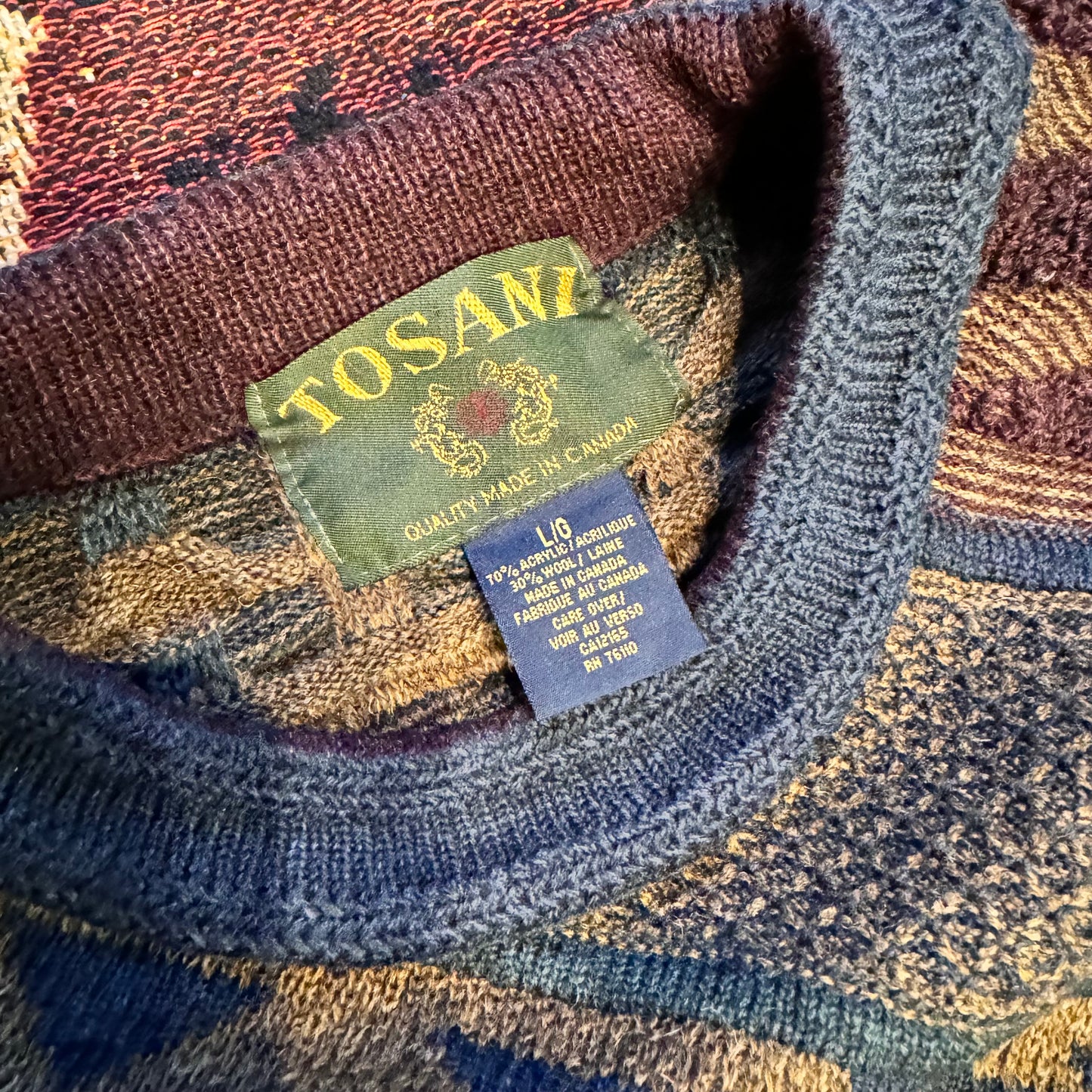 Vintage Tosani Pullover crewneck