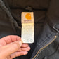 MEN'S INSULATED ACTIVE JACKET LOOSE FIT - WASHED Vintage black Carhartt jacket