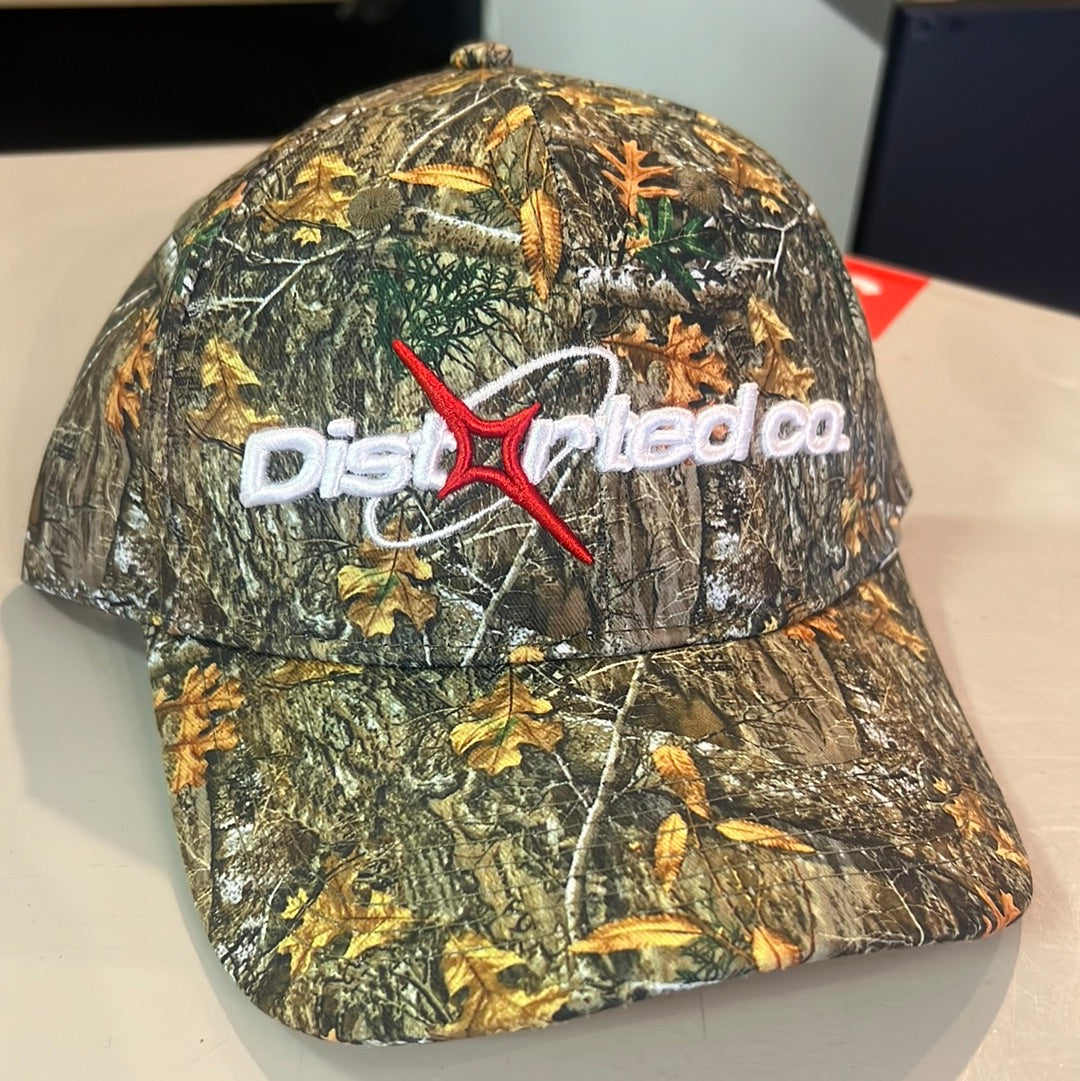 Distorted Co. Camo Hat (Forest Camo)