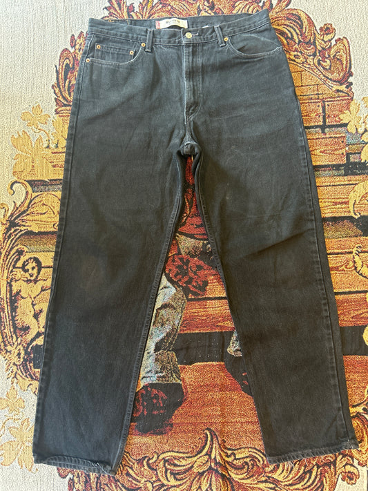 Vintage Black Levi 550 Relaxed Fit