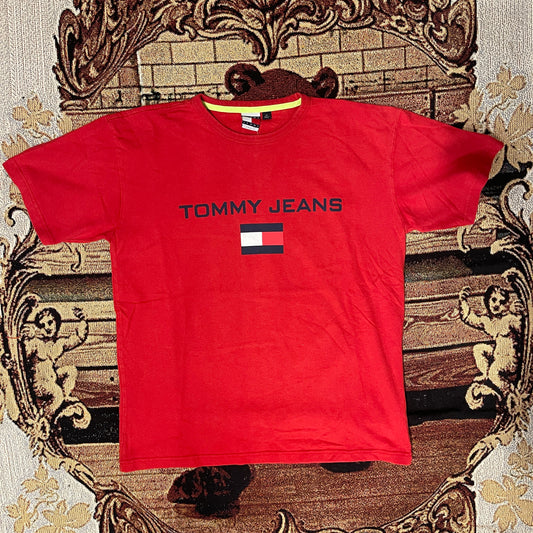 Vintage Red  Tommy Jeans T-shirt