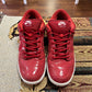 Nike SB Dunk Low Red Patent Leather - Preloved