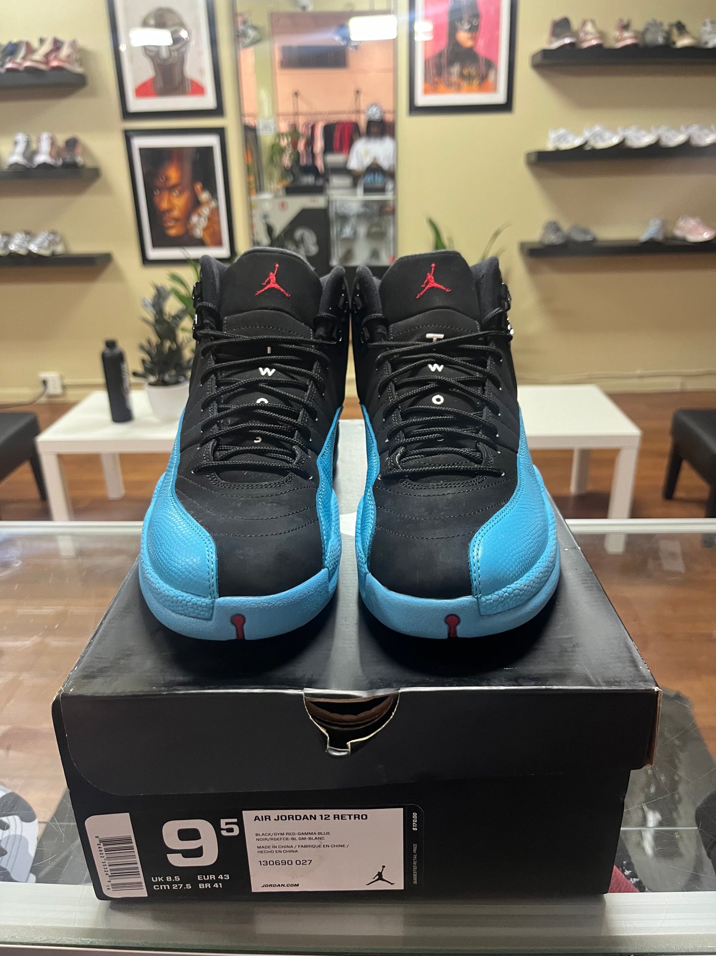 Jordan 12 Retro Gamma Blue - Preloved