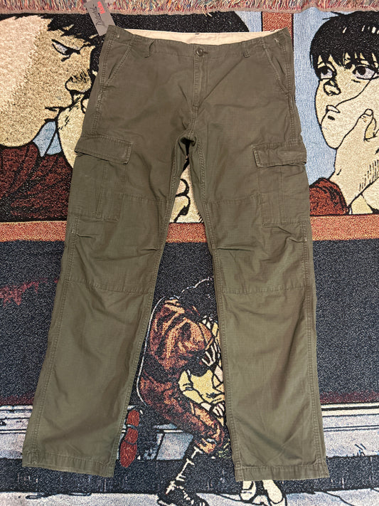 Vintage Carhartt green cargo pants