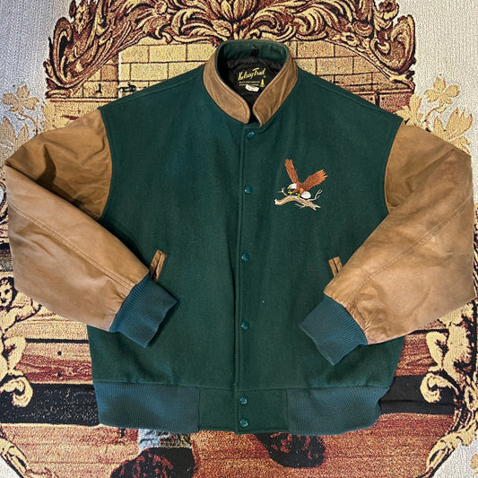 Kelsey Trail Embroided Varsity Jacket