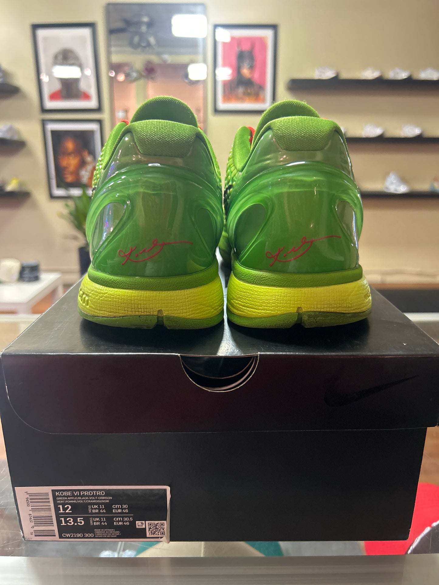 Nike Kobe 6 Protro Grinch (2020) - Preloved