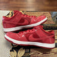 Nike SB Dunk Low Red Patent Leather - Preloved
