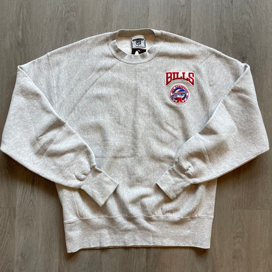 Buffalo Bills AFC Championship 1990 Grey Sweater