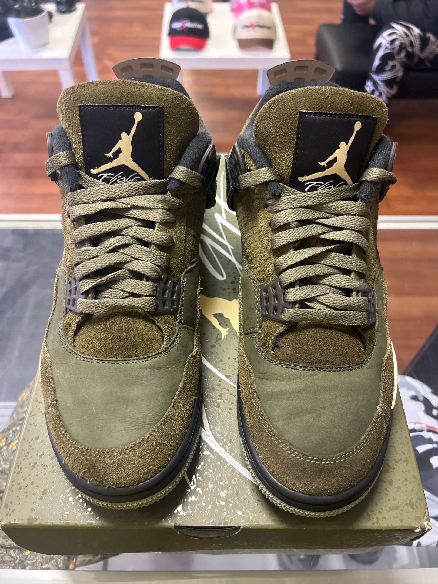 Jordan 4 Retro SE Craft Medium Olive - Preloved