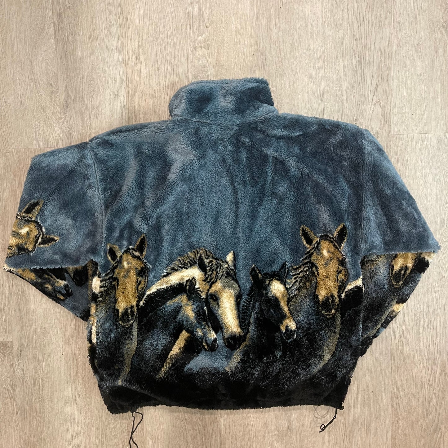 Vintage Horse Fleece Zip Up