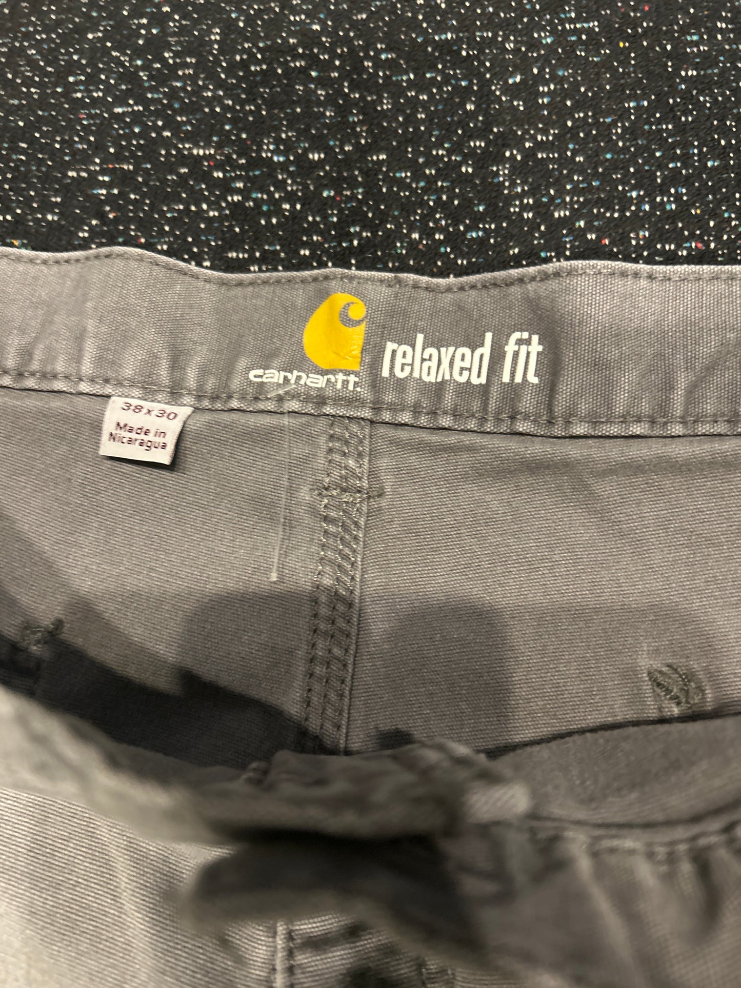 Vintage carhartt grey relaxed fit carpenter pants