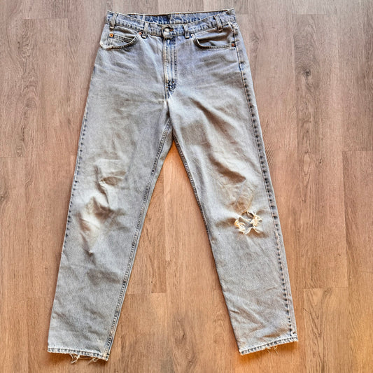 Vintage  Levi’s Light Blue 550 Orange Tab