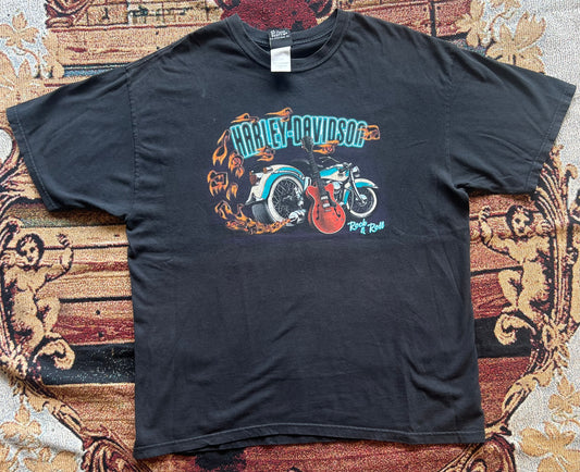 Vintage Harley Davidson rock & roll Tee