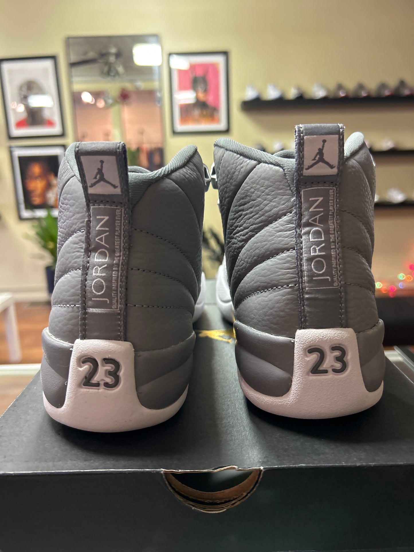 Jordan 12 Retro Stealth (GS) - Preloved