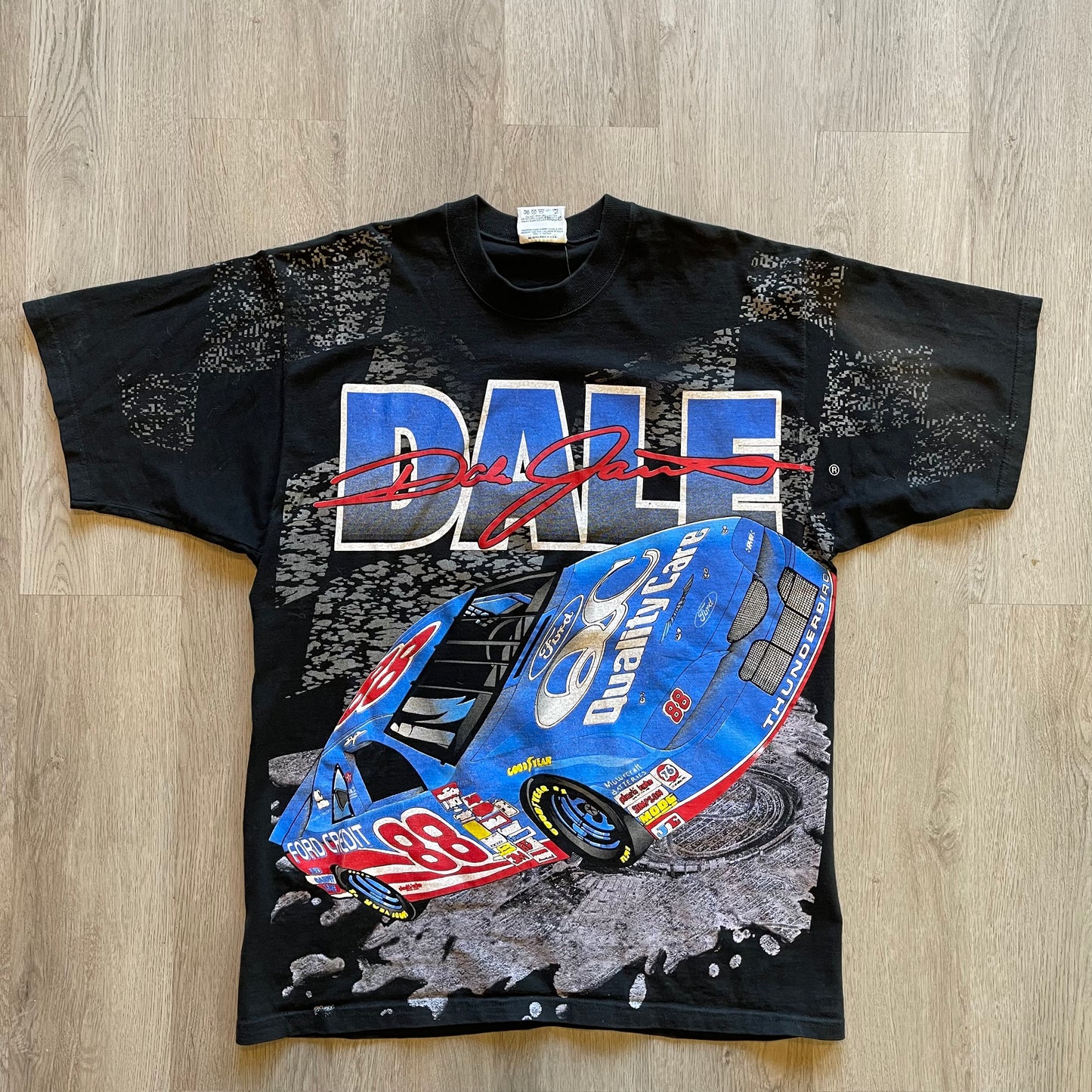 Dale Jarrett 88 Ford Quality Care Racer Tee