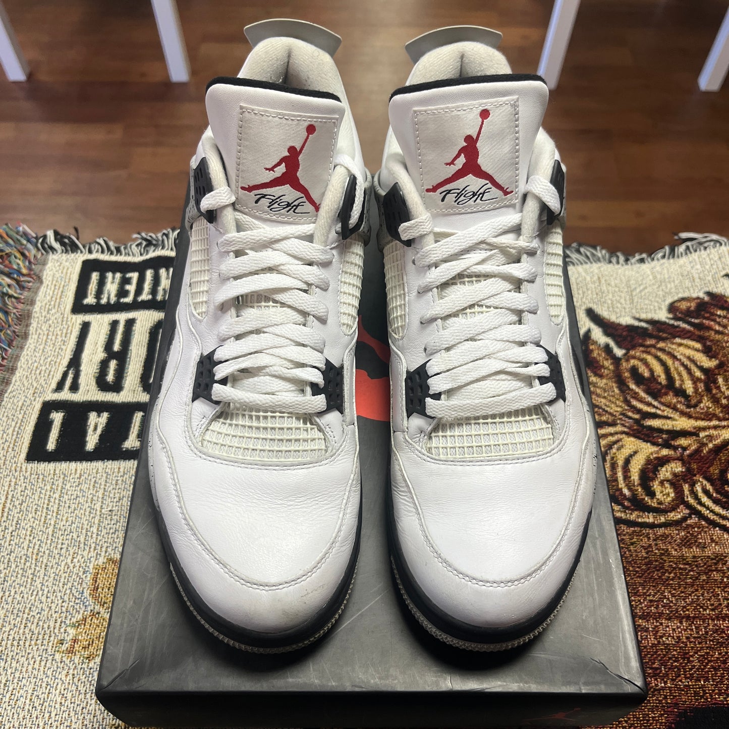 Jordan 4 Retro White Cement (2016) - Preloved