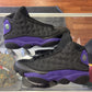 Jordan 13 Retro Court Purple - Preloved