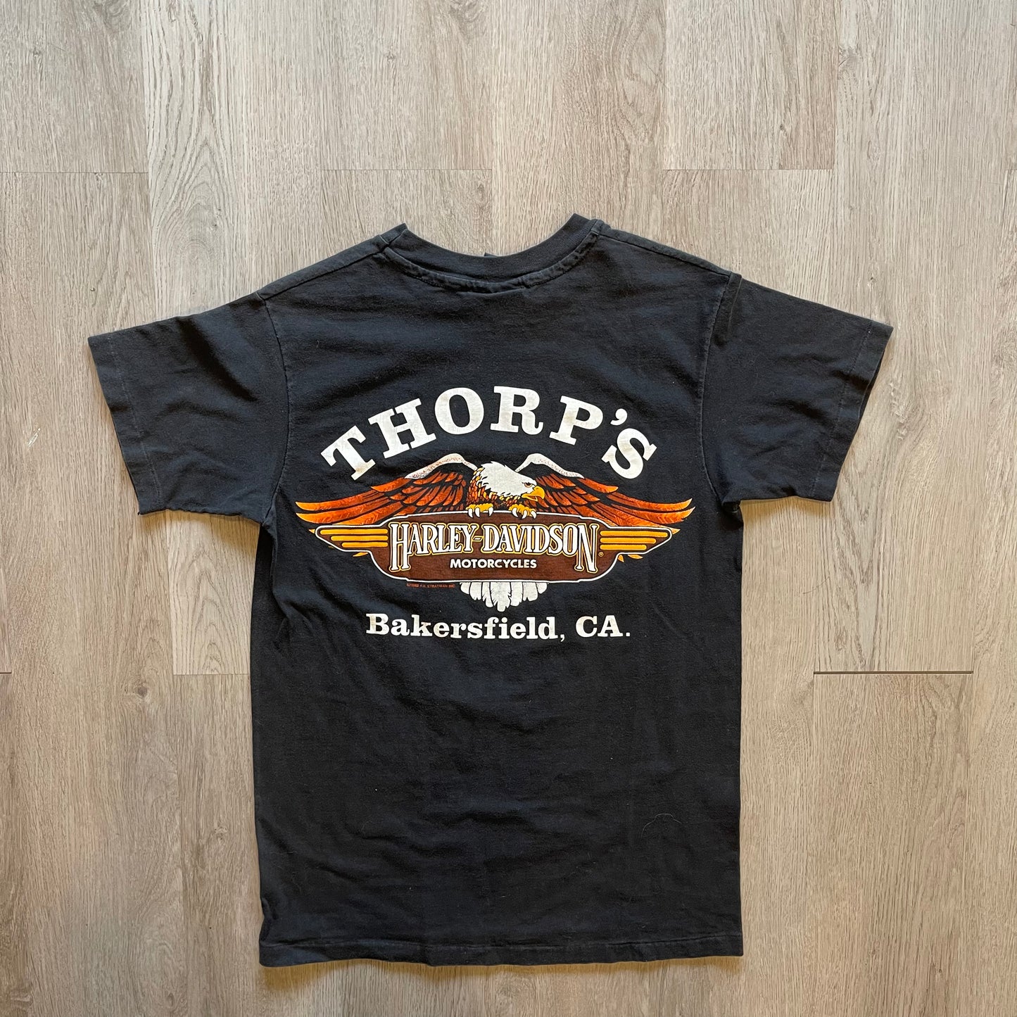 Vintage Bakersfield Ca Harley Davidson Tee