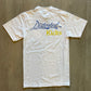 Distorted Kicks Classic T-Shirt (White/Yellow/Blue)