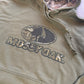 Vintage mossy oak Olive green hoodie