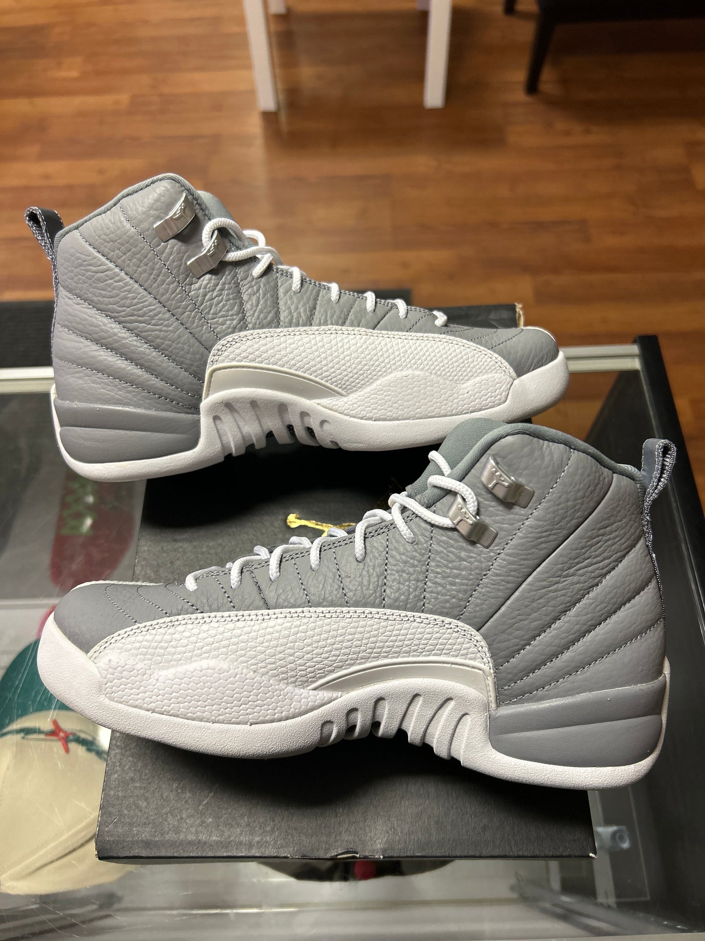 Jordan 12 Retro Stealth (GS) - Preloved