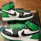 Jordan 1 Retro High OG Lucky Green (GS) - Preloved