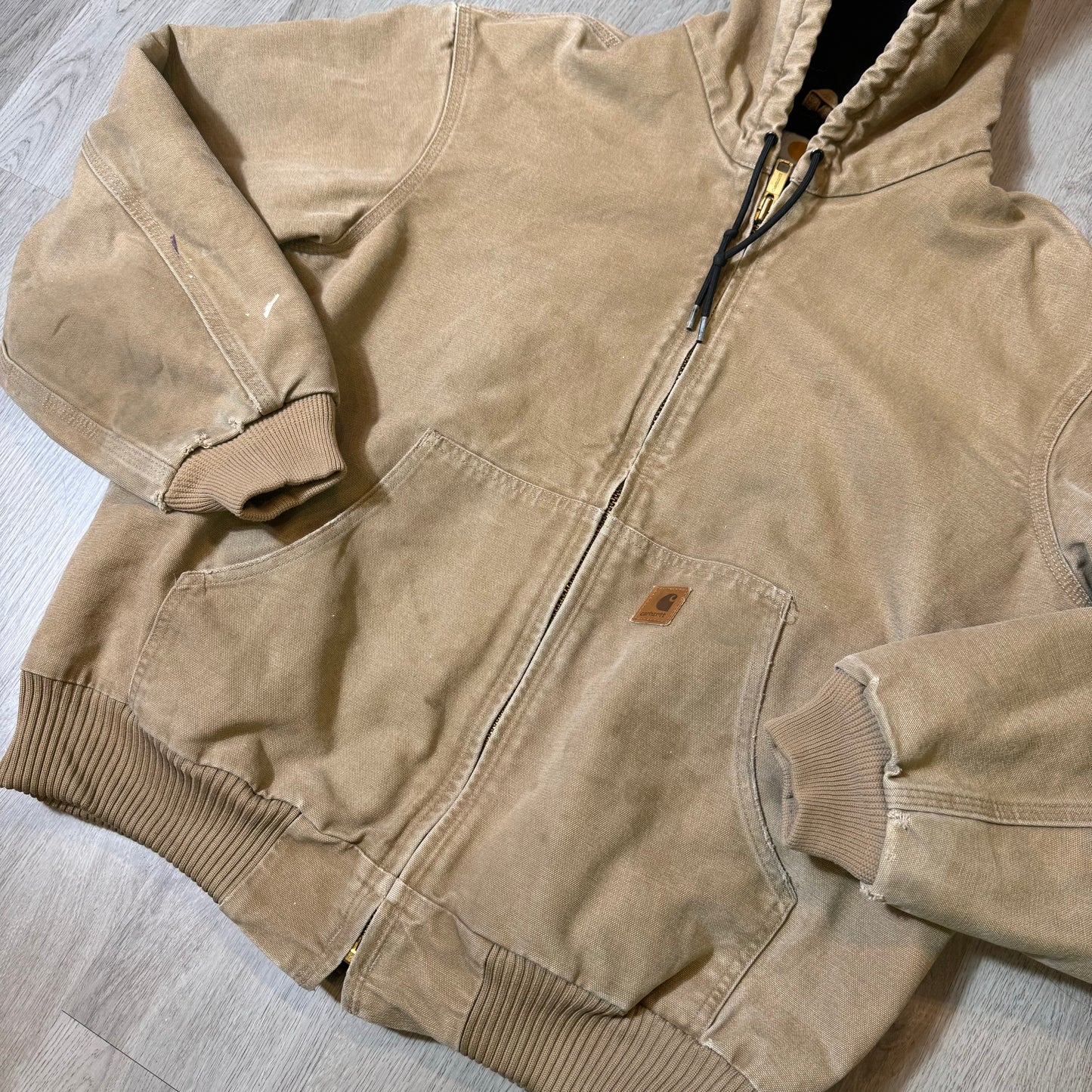 Vintage Carhartt Light Tan Jacket