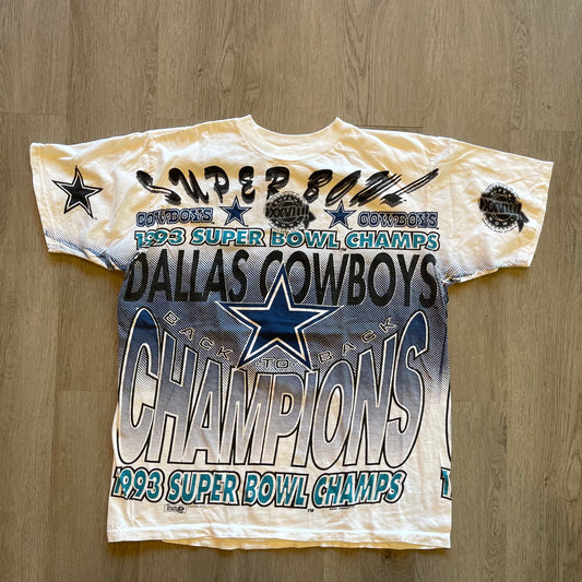 Dallas Cowboys Super Bowl XXVII 1993 vintages T-shirt