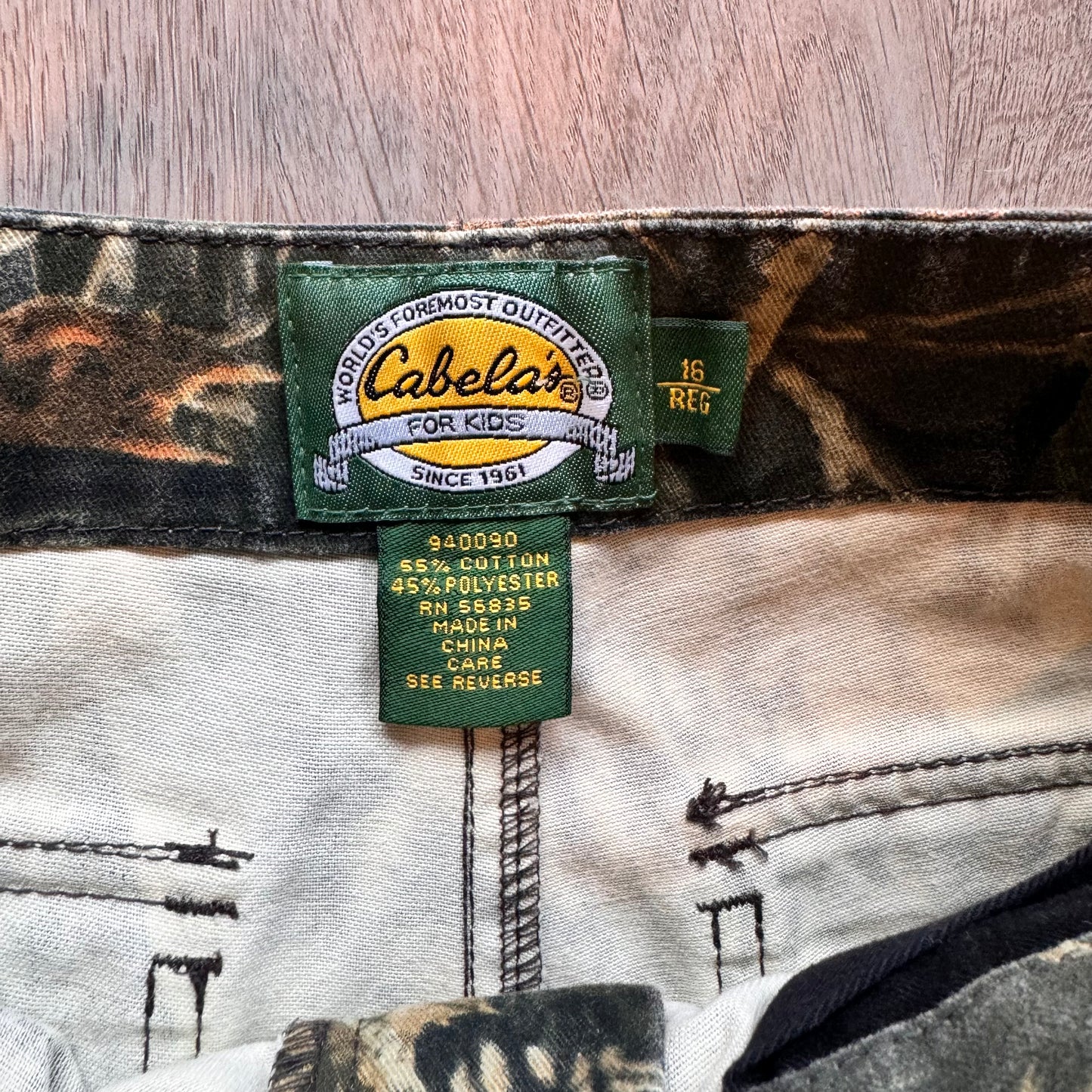 Vintage Camo Cargo pants